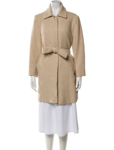Pre-owned Jil Sander Trench Coat In Neutral