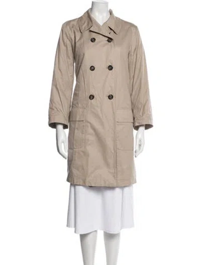 Pre-owned Jil Sander Trench Coat In Neutral