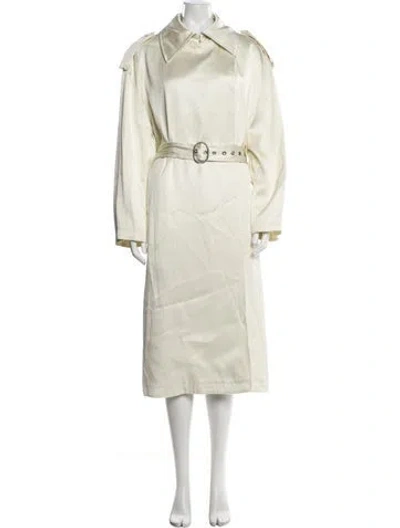 Pre-owned Jil Sander Trench Coat In Neutrals