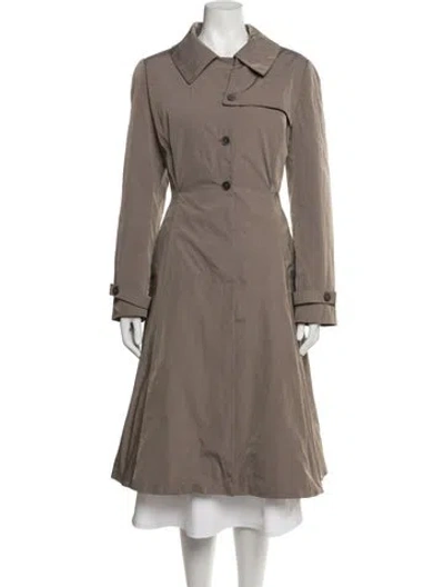 Pre-owned Jil Sander Trench Coat In Neutrals