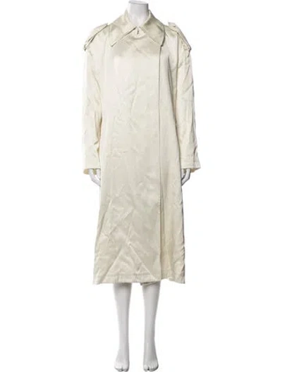 Pre-owned Jil Sander Trench Coat In Neutrals