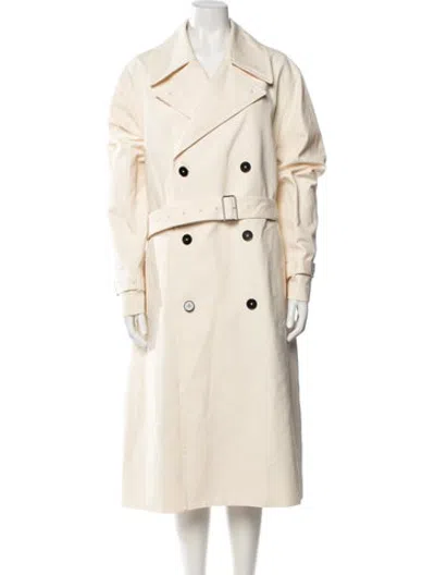Pre-owned Jil Sander Trench Coat In Neutrals