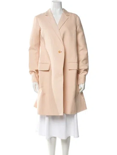 Pre-owned Jil Sander Trench Coat In Pink