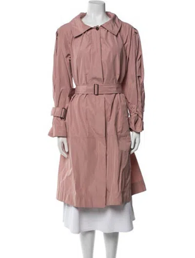 Pre-owned Jil Sander Trench Coat In Pink