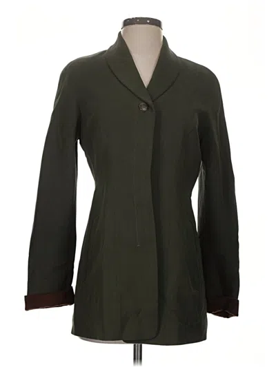 Pre-owned Jil Sander Trenchcoat In Green