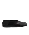 Jil Sander Tripon Ballerina Shoes In Black