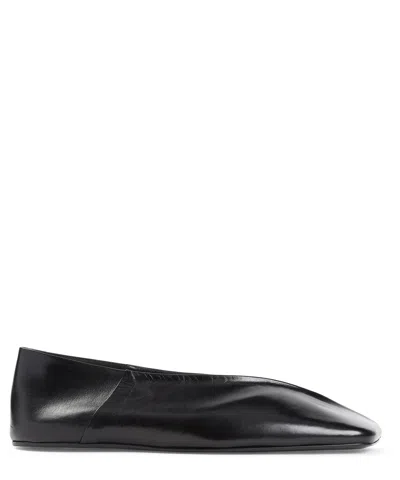Jil Sander Tripon Ballet Flats In Black