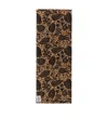 Jil Sander Tropical Beach Mat In Black