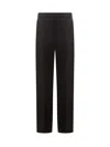 Jil Sander Black Wool Pants In Black