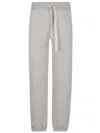 Jil Sander Cotton Joggers With Back Pocket And Elastic Waistband