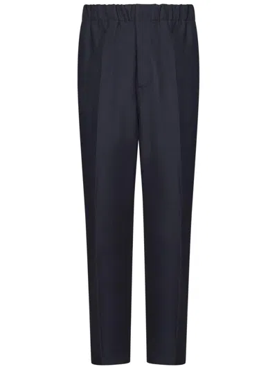 Jil Sander Trousers In Blue