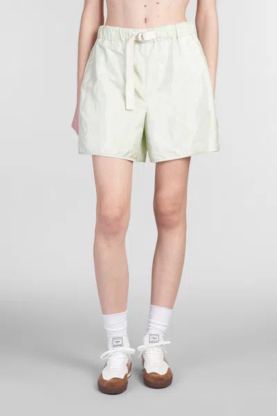 Jil Sander Trousers 256 Short Shorts In Green
