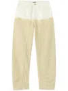 Jil Sander 69 Aw 20 Treated Trousers Almond