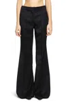 Jil Sander Wide Leg Trouser In Black
