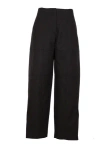 Jil Sander Cotton Cargo Pants In Black