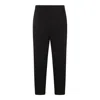 Jil Sander Black Wool Pants In Black