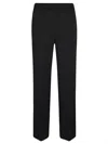 Jil Sander Black Wide-leg Trousers In Black