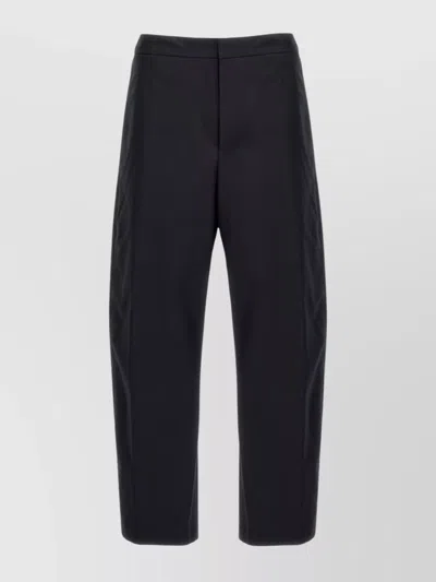 Jil Sander Trousers Featuring Elastic Waistband And Back Pockets In Blue