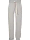 Jil Sander Cotton Joggers With Back Pocket And Elastic Waistband In Grey