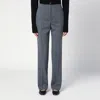Jil Sander Tailored Wool Slim Pants In Grey
