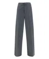 Jil Sander Press Crease Tailored Trousers In Grey