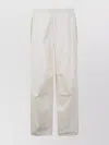 Jil Sander Cargo Trousers Adjustable Belt In White