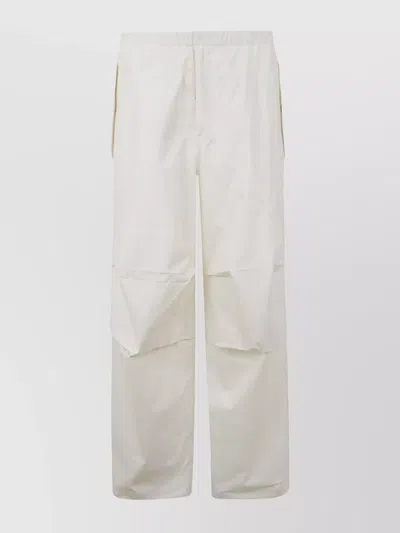 JIL SANDER TROUSERS LOOSE FIT WIDE LEG