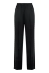Jil Sander High Waist Wide-leg Trousers In Multicolor