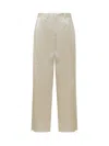 Jil Sander Trousers In Natural