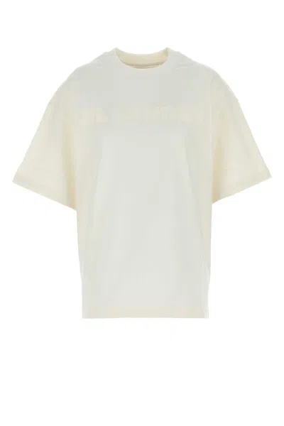 Jil Sander T-shirt Cn Ss In Neutral