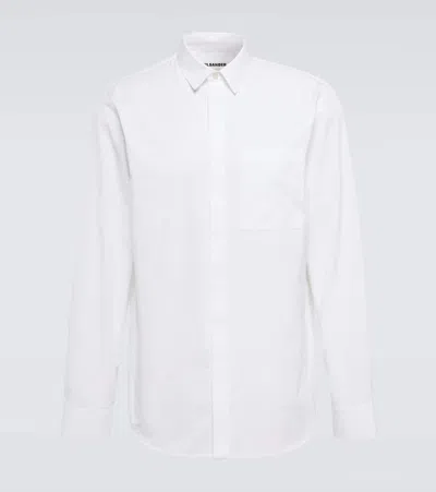 Jil Sander Tuesday Shirt In Optic_white