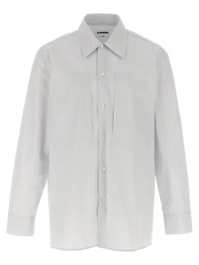 Jil Sander Tuesday Stripes Shirt And Blouse In Multicolor