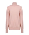Jil Sander Turtleneck Knitwear Long Sleeves In Pink