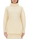 Jil Sander Women's Turtleneck Shirt In Sand