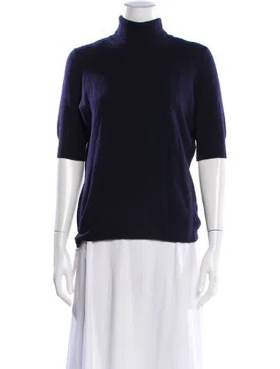 Pre-owned Jil Sander Turtleneck Sweater In Black