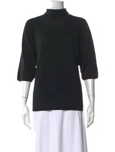 Pre-owned Jil Sander Turtleneck Sweater In Black