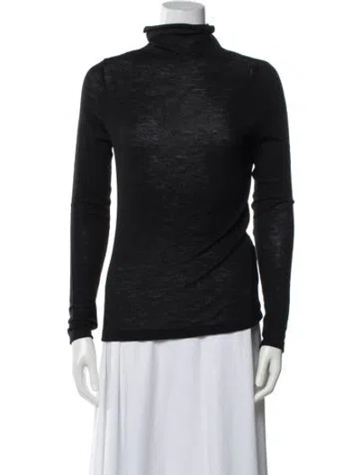 Pre-owned Jil Sander Turtleneck Sweater In Blue