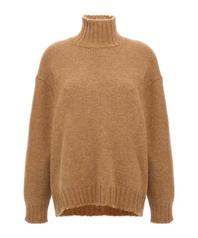 JIL SANDER JIL SANDER HIGHNECK KNITTED JUMPER