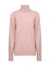 Jil Sander Turtleneck Knitwear Long Sleeves In Multicolor