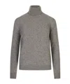 Jil Sander Turtleneck Sweater In Gray