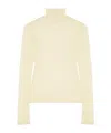 Jil Sander Turtleneck Sweater In Neutral