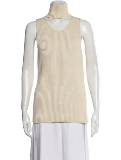 Pre-owned Jil Sander Turtleneck Sweater In Neutral