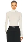 Jil Sander Turtleneck T-shirt In White