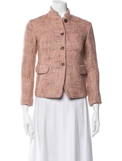 Pre-owned Jil Sander Tweed Tweed Pattern Blazer