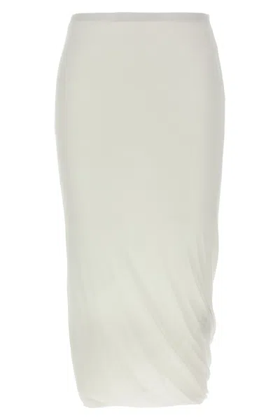 JIL SANDER JIL SANDER 'TWISTED' MIDI SKIRT