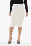 Jil Sander Openwork Midi Skirt