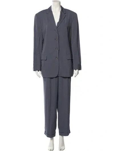 Pre-owned Jil Sander Two Piece Blazer Suit In Gray