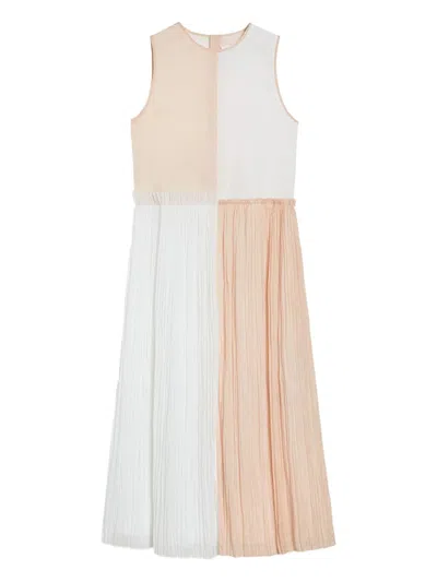 Jil Sander Two-tone Midi Dress