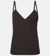 Jil Sander V-neck Blouse In Brown