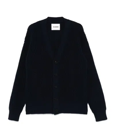 JIL SANDER JIL SANDER V-NECK CARDIGAN